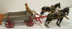 Hand Carved Reproduction of a Horse Cart (Created by Joe Briere)
