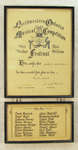 1947 Award Certificate to Jackfish School Choir for Musical Competition