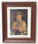 Painting of Chief Scout of the World, 1929