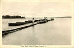 Pier, Stoco Lake at Tweed, Ontario. -3