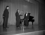 Presentation of Steinway Concert grand piano, Waterloo Lutheran University