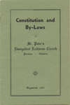 Constitution and by-laws of St. Peter's Evangelical Lutheran Church, Preston, Ontario