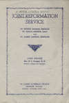 Joint Reformation Service program, 1945