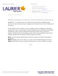 62-2013 : Gift announcement at Laurier's School of Business & Economics