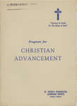 Program for Christian advancement : St. Peter's Evangelical Lutheran Church, Preston, Ontario