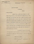 Letter from Wilfrid Laurier to Ulric Barthe, January 14, 1891