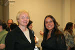 Sharon Brown and a woman at Laurier Brantford event