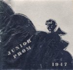 Waterloo College Junior Prom dance card, 1947