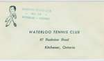Waterloo Tennis Club Envelope with Logo
