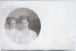 Postcard of Clara and Kathrina Hoffman