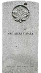Gravestone for Cuthbert Stuart