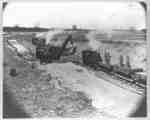 Construction of Harris Cut, Canadian Pacific Railway, 1913.