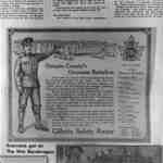 Advertisement for Gillette Safety Razor, 1916