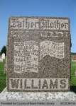 Williams Family Headstone (Range 9-6)