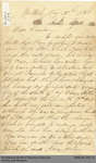 Letter From Joseph Fennick to His Cousin