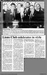 Lions Club celebrates in style