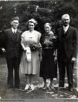 Photograph of Will and Bessie Kemkes with Parents