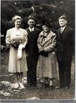 Photograph of Bessie and Will Kemkes with Parents