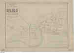 Plan of the Town of Paris, 1847