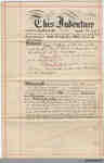 Mortgage Document between George F. Birley and William R. Baker, Paris, 1887