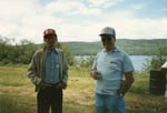 Boudreau and Allison: Seniors Picnic c.1985 Old Mackey's Park