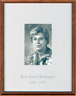 Loretta Boissonneault, Reeve, Head, Clara and Maria Township c. 1969-1970