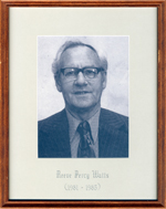 Percy Watts, Reeve, Head, Clara and Maria Township c. 1981-1985