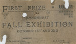 Lyndhurst Fall Exhibition Fair Prize