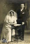 Marriage Portrait of John Wesley Hodge and Margaret F.G. Anderson