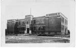 Public Sch. Burlington, Ont -- Exterior; postmarked October 27, 1914