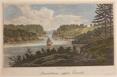 Queenston, Upper Canada. By William Strickland