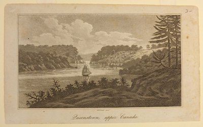 Queenston, Upper Canada. By William Strickland