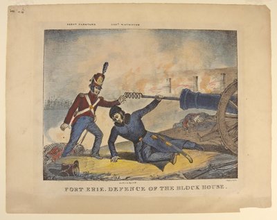 Fort Erie: Defense of the Block House. By Albert Newsam