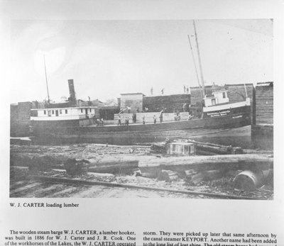 CARTER W J (1886): Great Lakes Ships