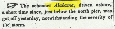 ALABAMA (1834, Schooner)