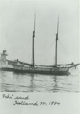 SCUD (1868, Scow Schooner)