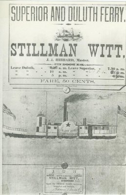 WITT, STILLMAN (1857, Tug (Towboat))