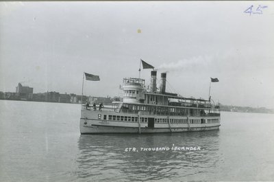 THOUSAND ISLANDER (1912, Excursion Vessel)