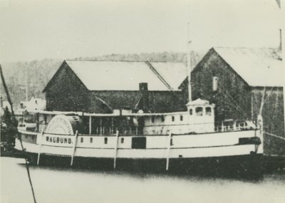 WAUBUNO (1865, Steamer)