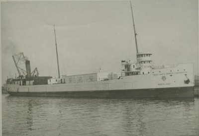 NORTH LAKE (1909, Bulk Freighter)