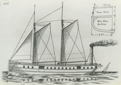 OSWEGO (1842, Propeller)