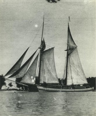 SPAULDING, J.M. (1875, Scow Schooner)