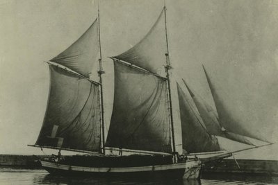 CARTER,  LIBBIE (1882, Scow Schooner)