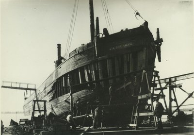 SHERMAN, WALTER A. (1882, Schooner-barge)