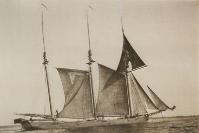 CALKINS, BERTIE (1874, Schooner)