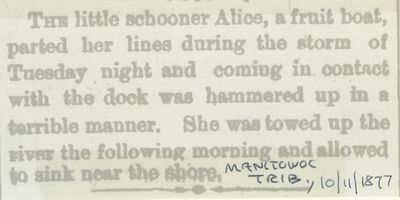 ALICE (1869, Schooner)