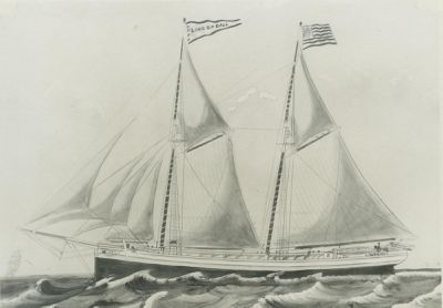 DALL, LINCOLN (1869, Schooner)