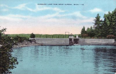 Hubbard Lake Dam