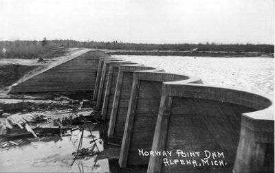 Norway Point Dam