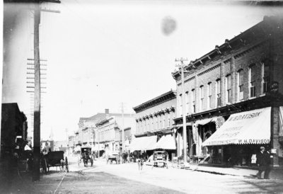 N 2nd Ave from E Chisholm St, c. 1890s